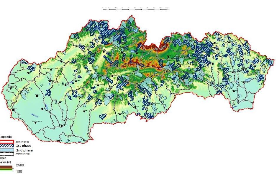 Map of Slovakia